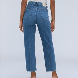 Everlane The Way High Blue Jeans